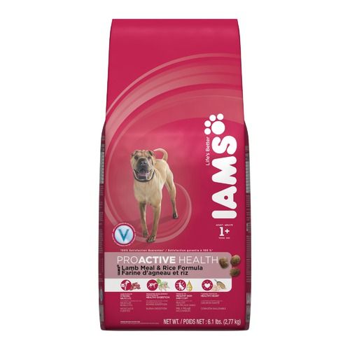 Iams Proactive Health Adult Dog Lamb Meal and Rice Dry Dog Food
