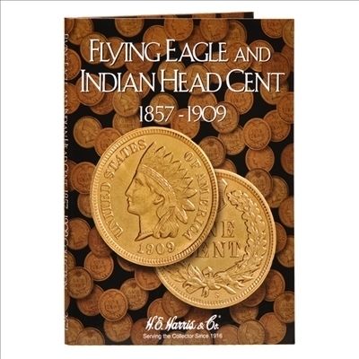 Indian Head Cents H E Harris Folder 1857 1909