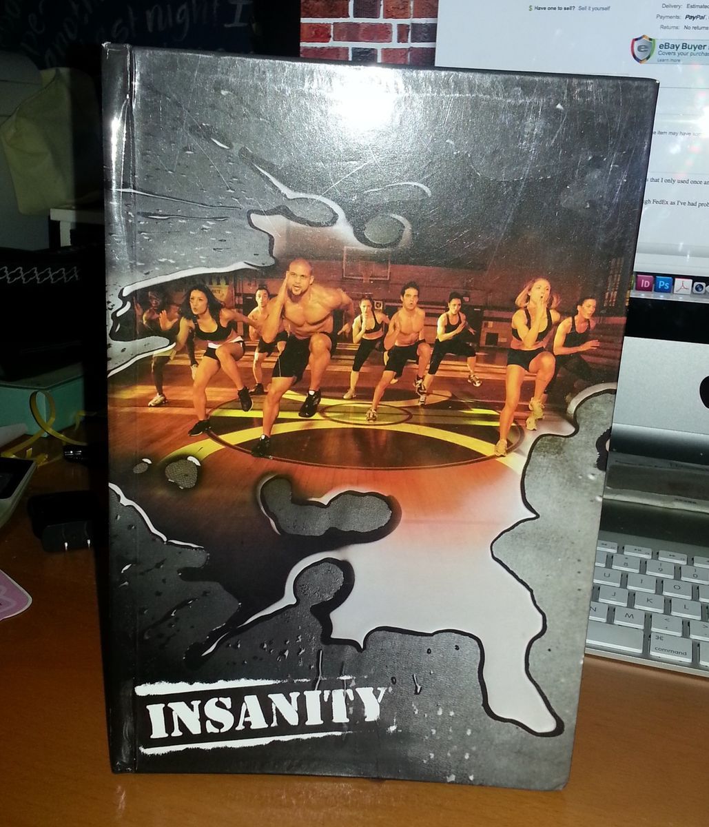 Insanity Workout 10 DVD Set Used for Less Than 1 Month