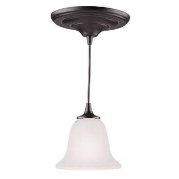 Instant Traditional Pendant Light 358944 White Shade