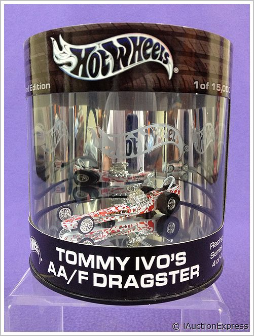 2003 Hot Wheels Oil Can ★ Tommy Ivos AA Fuel Dragster ★ Racing