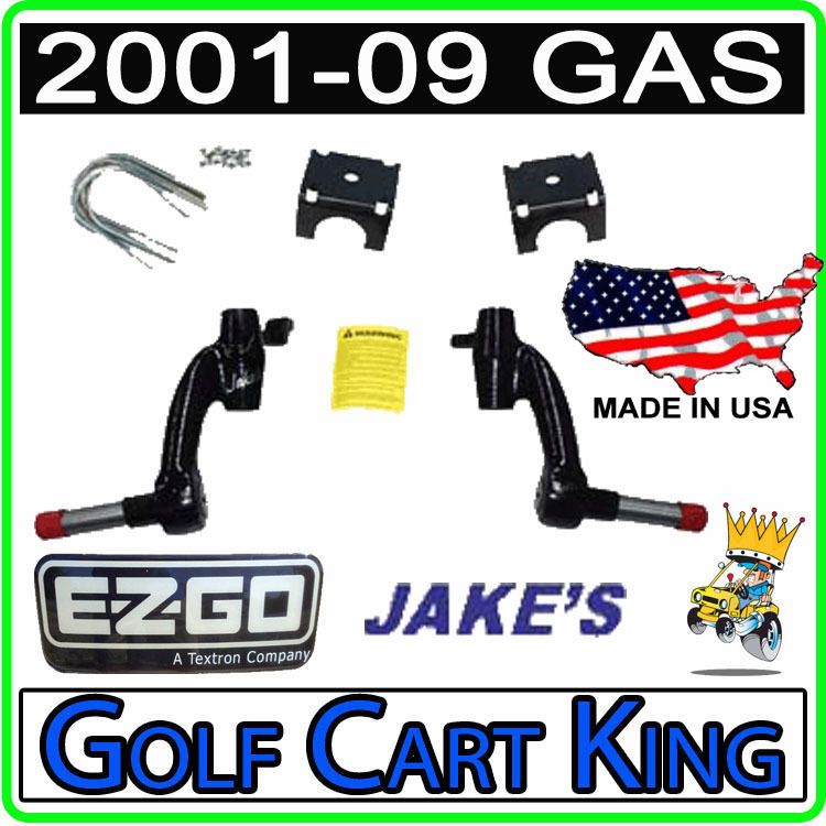 Jakes Spindle Lift Kit EZGO TXT Golf Cart Gas 2001 5 09