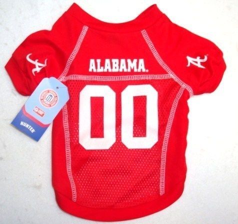 Alabama Crimson Tide NFL Pet Dog Jersey Shirt Small