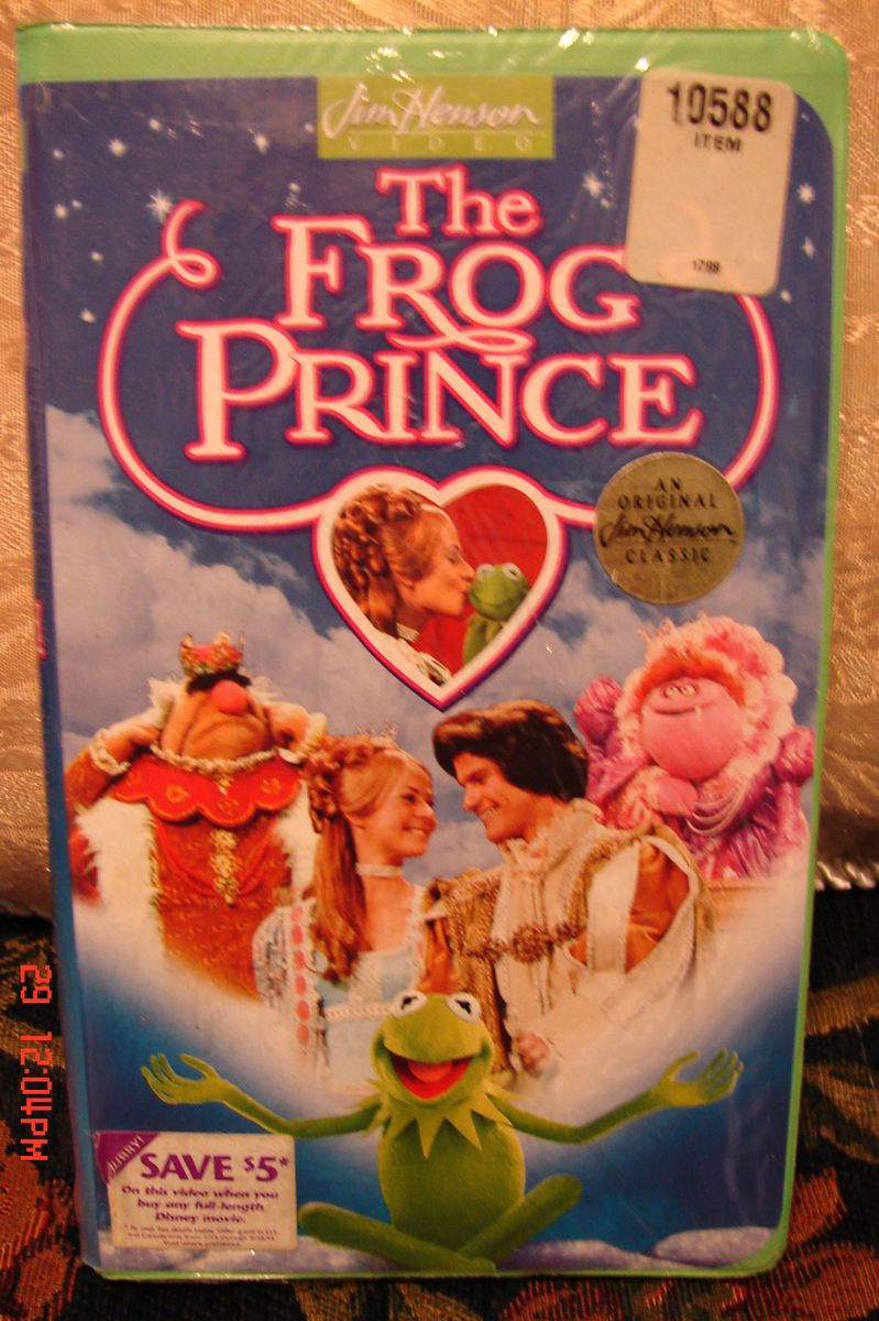 Jim Hensons The Frog Prince New in Factory Shrinkwrap Very RARE Find