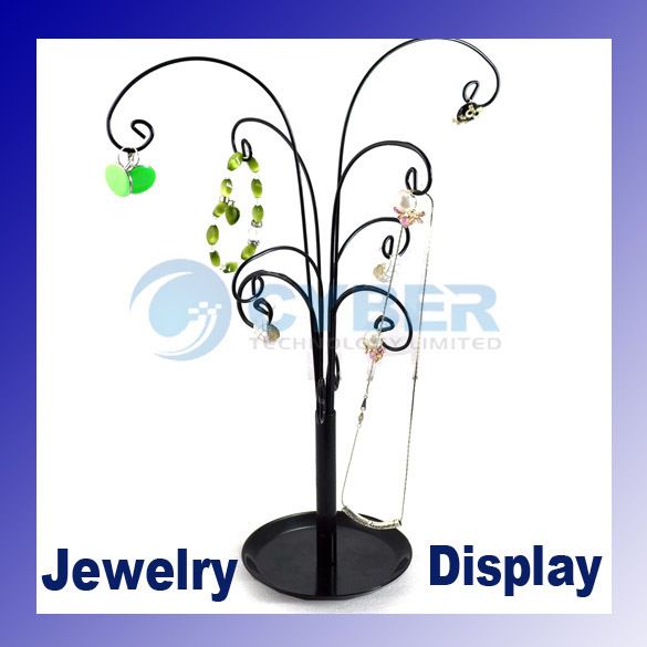 Jewelry Necklace Showcase Tree Stand Display Holder New