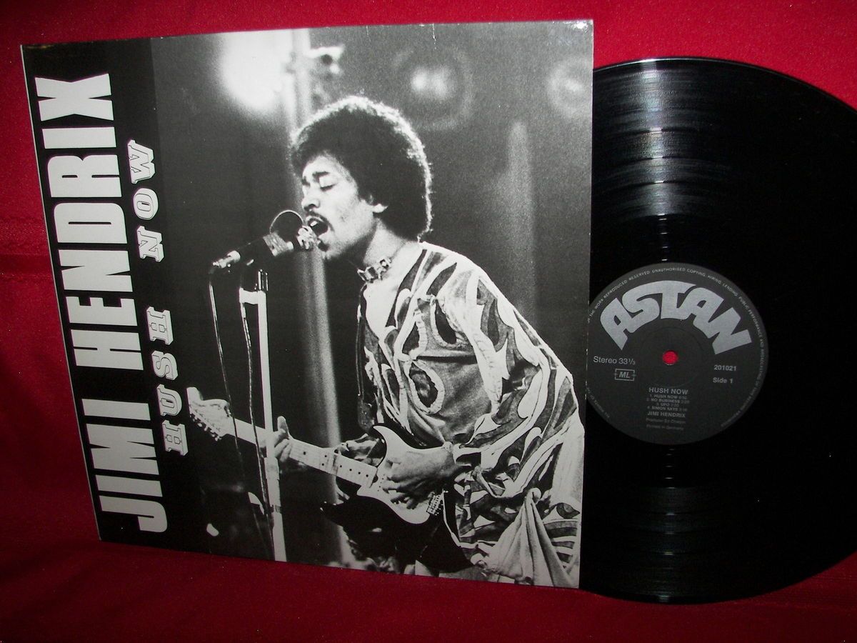Jimi Hendrix Hush Now LP Record Album
