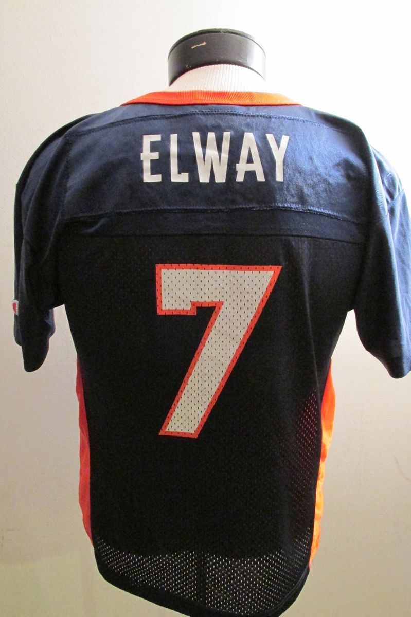 Vintage John Elway Denver Broncos Champion Throwback Jersey