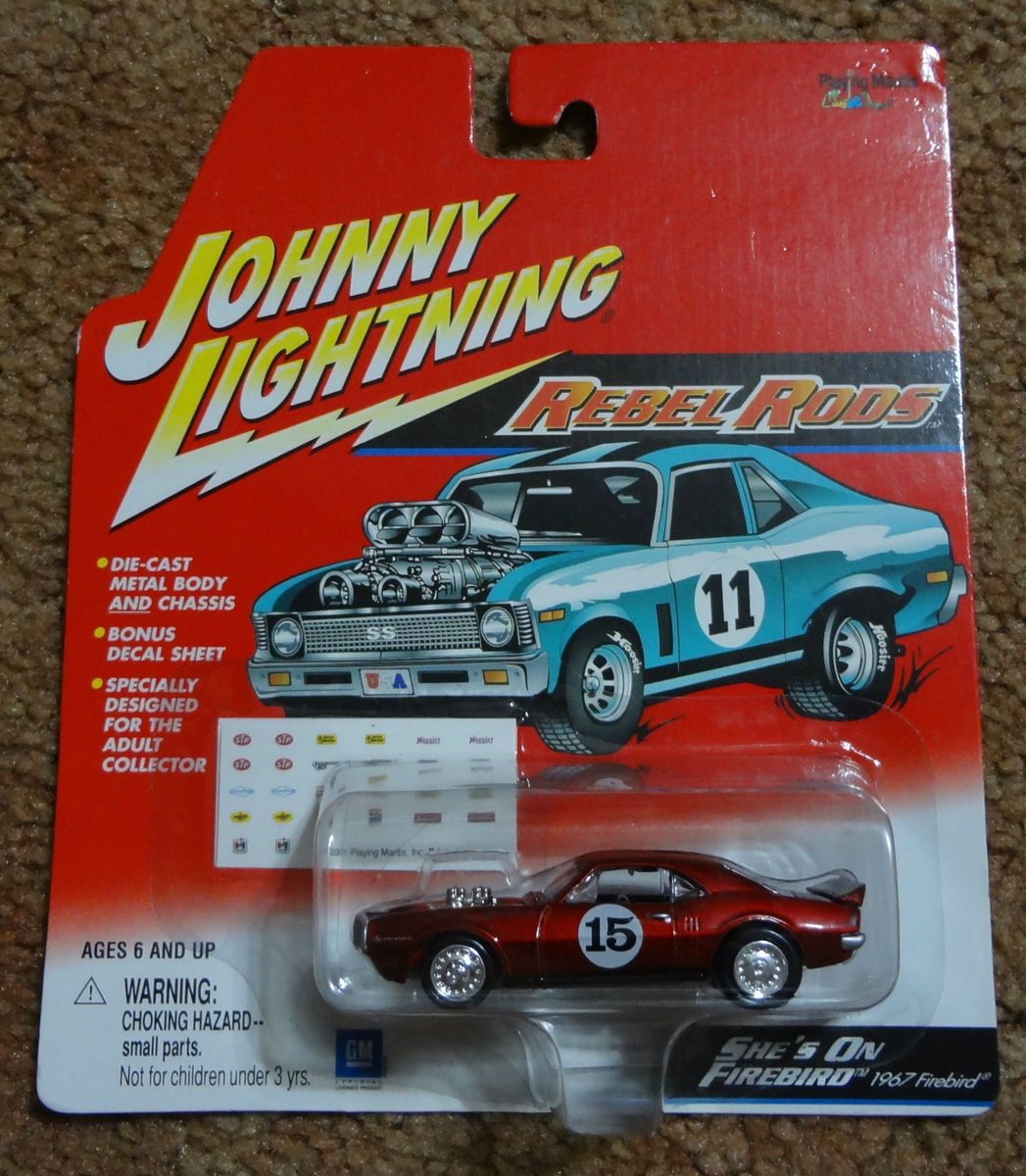 Johnny Lightning Rebel Rods 1967 Pontiac Firebird She's on Firebird  