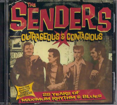 SENDERS Outrageous Contagious CD Sealed Johnny Thunders  
