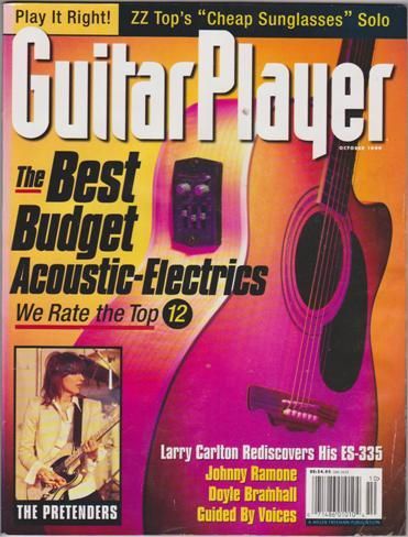 Guitar Player Magazine October 1999 The Pretenders Johnny Ramone  