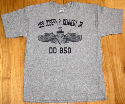 US USN Navy USS Joseph P Kennedy Jr DD 850 T Shirt  