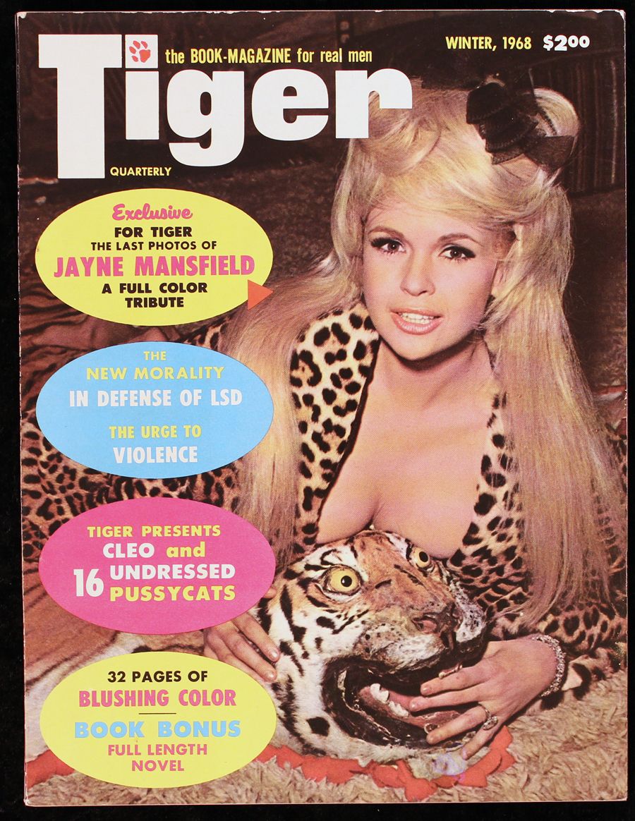 Tiger 1968 VF Julie Newmar Jayne Mansfield Tribute Robert Mitchum