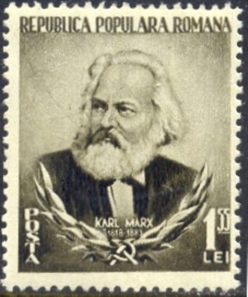 1953 Marx Karl Marx Romania MI 1428 MNH