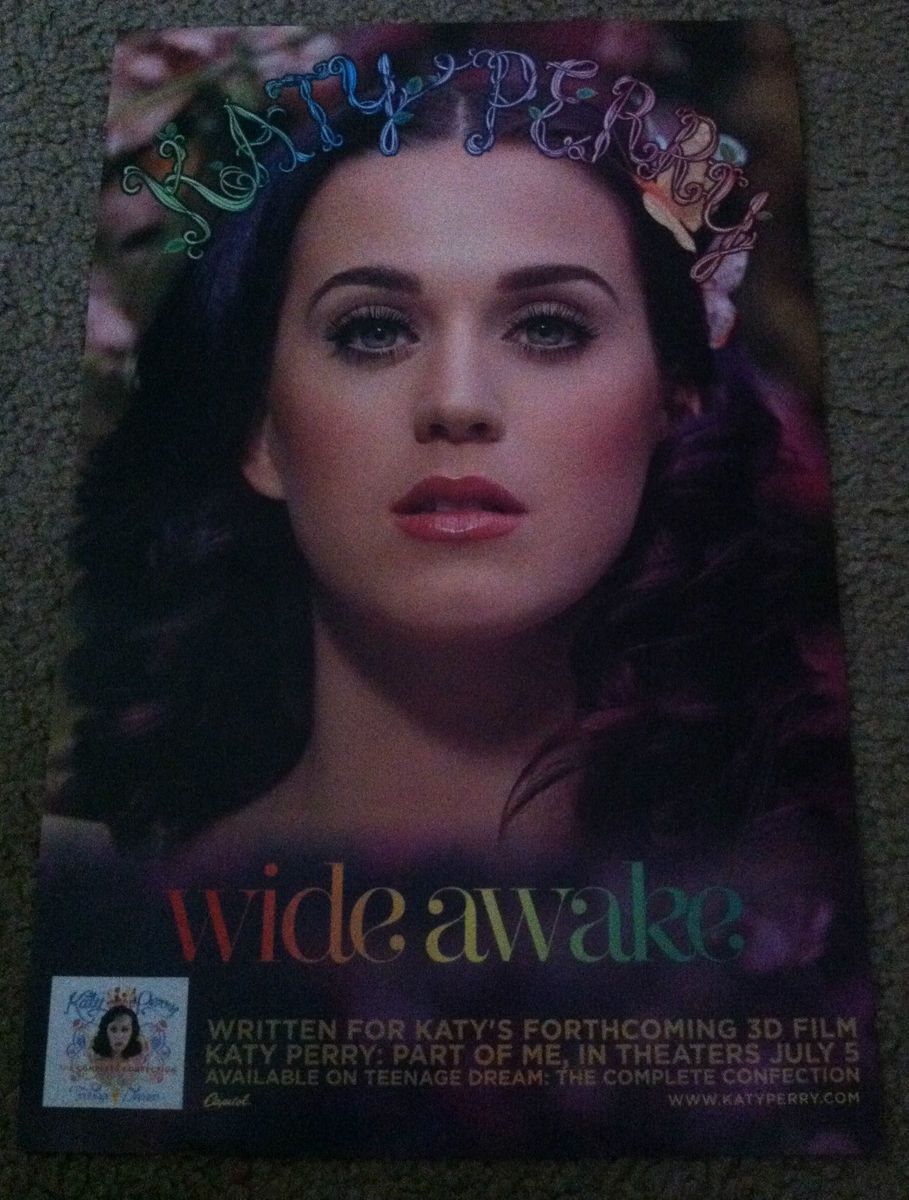 Katy Perry Wide Awake Promotional Poster