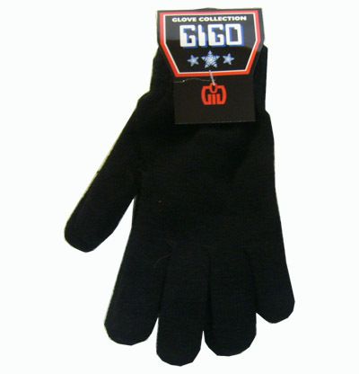 Magic Gloves Stretch Knit Black Colors New