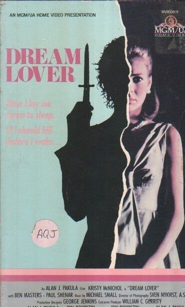 Dream Lover Kristy McNichol MGM Silver Box RARE VHS $3 Shipping G