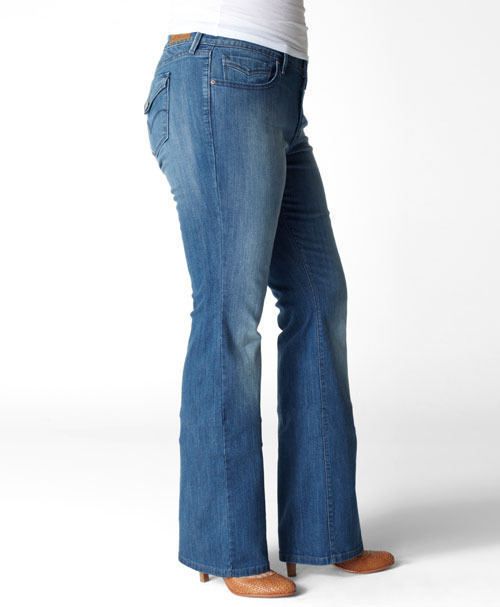 60 Levis 24W Medium Slight Curve Bootcut Jeans Womens Plus Levis
