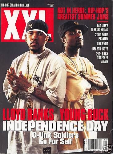 XXL Magazine Lloyd Banks Young Buck August 2004