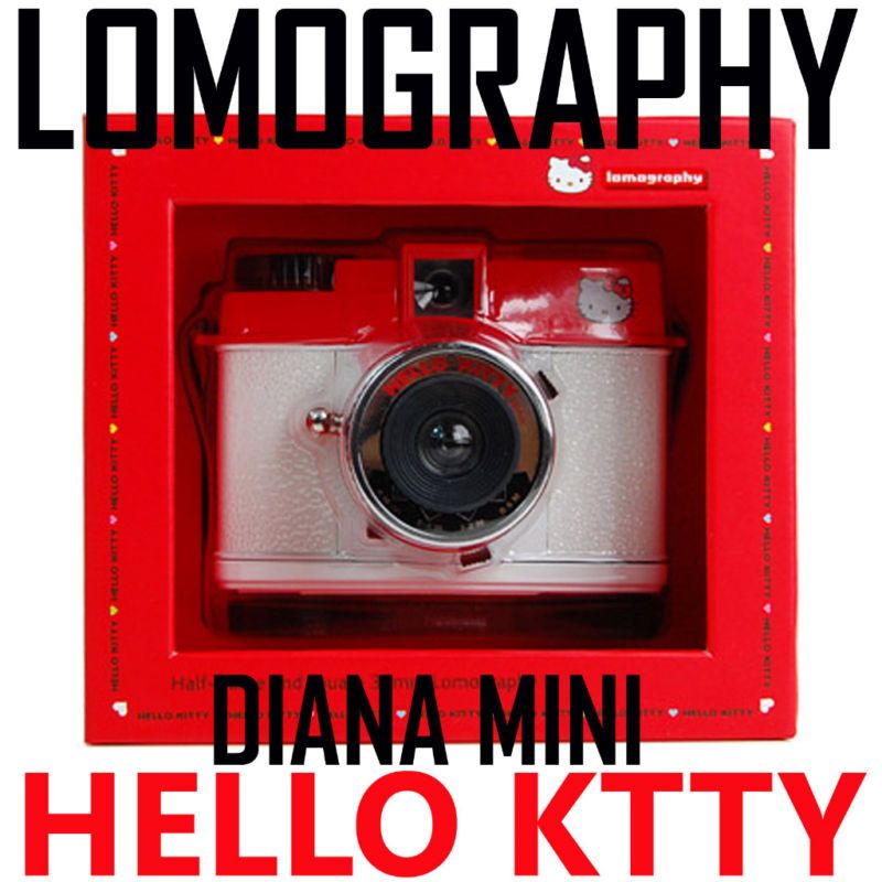 Lomography Diana Mini Hello Kitty LOMO 35mm Film Camera