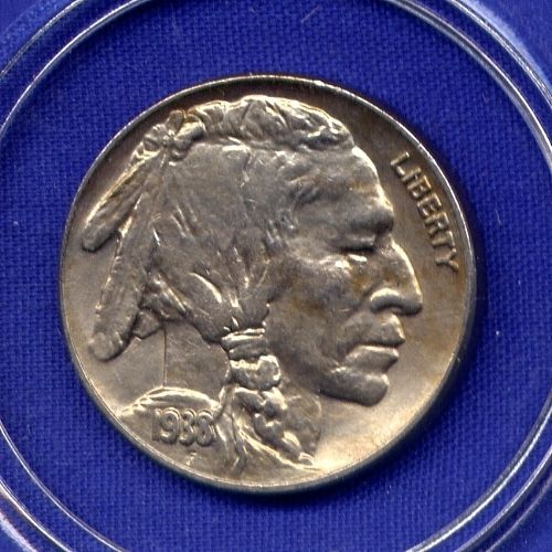 1938 D Buffalo Nickel High Grade PQ Stunner Rare Date Genuine US Mint