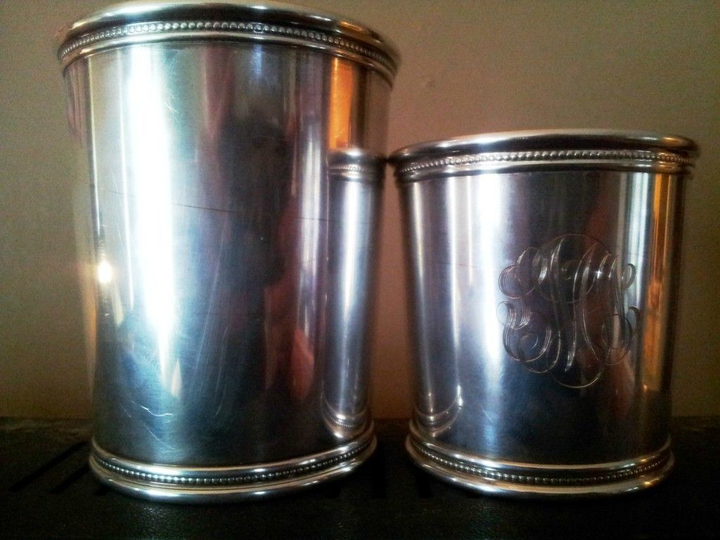 Sterling Silver Mint Julep Cups Mark J Scearce
