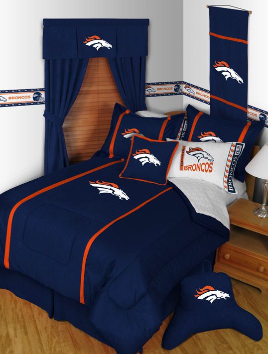 Denver Broncos Twin Full Queen Comforter Bedroom Sets MVP Save