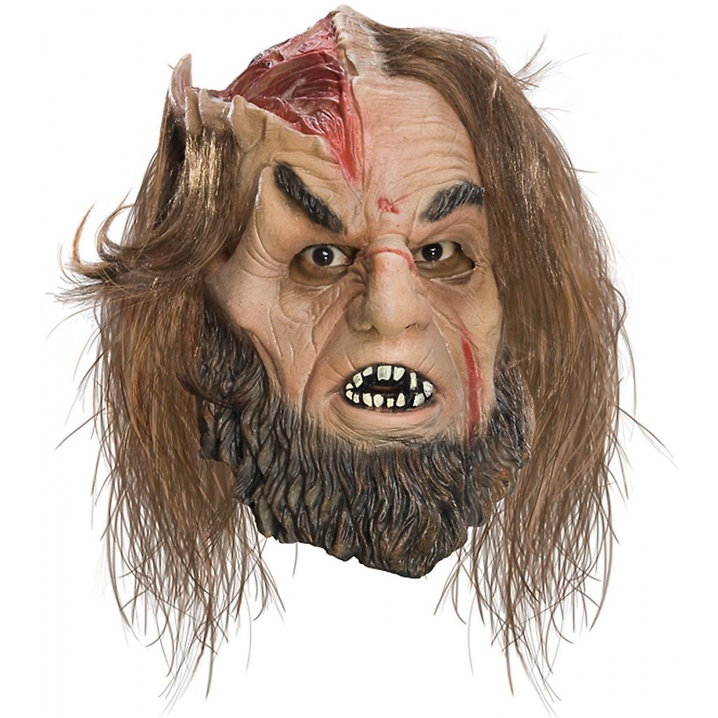 Calibos Costume Mask with Hair Adult Mens Greek Mythology God Monster