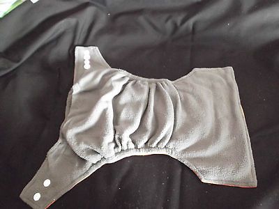 Organic Papoose Charcoal and Bamboo Pocket Diapers