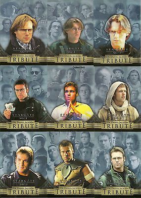 Stargate SG 1 Season 5   Dr Danel Jackson Tribute 9 Card Insert Set D1
