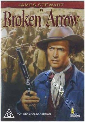 Broken Arrow NEW PAL Classic Western DVD James Stewart