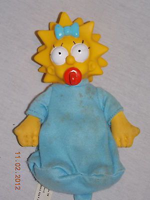 Baby Maggie Simpsons Doll Vinyl Head Cloth Body Matt Groening on