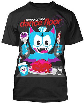 BLOOD ON THE DANCE FLOOR Lets Eat Meat Slim Fit T Shirt NEW