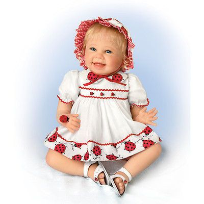 Tiny Tickles Ashton Drake Baby Doll by Bonnie Chyle IN STOCK NOW