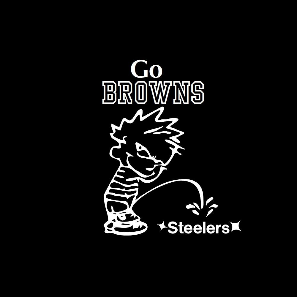 Cleveland Browns Fan♥ Vinyl Car Window Sticker football decal