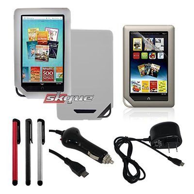 kit for  nook tablet silicone case chargers mini pen