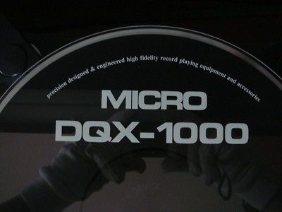 MICRO SEIKI DQX 1000 ACRYL SAFETY DUST COVER REPLICA copy
