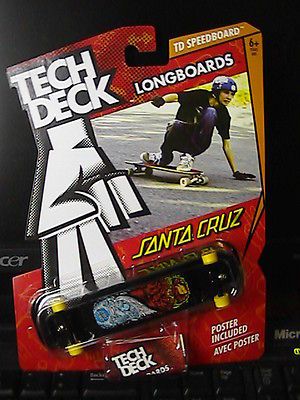 Tech Deck Longboards Santa Cruz TD Speedboard 2013 Set MIB
