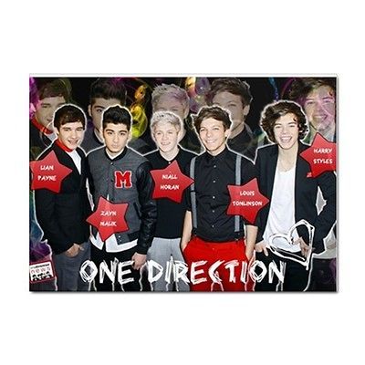 One Direction A4 size sticker   Book / Laptop / Car / Window / Wall