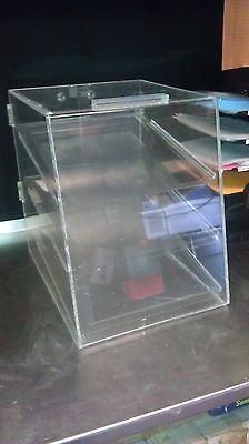 COOKIE DONUT COUNTERTOP TABLE TOP VENDING DISPLAY CASE CLEAR NICE