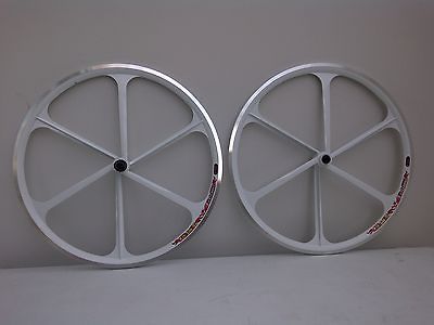 Racing bike wheelset aerospoke tenyrim UK rim brake, shimano speed fit