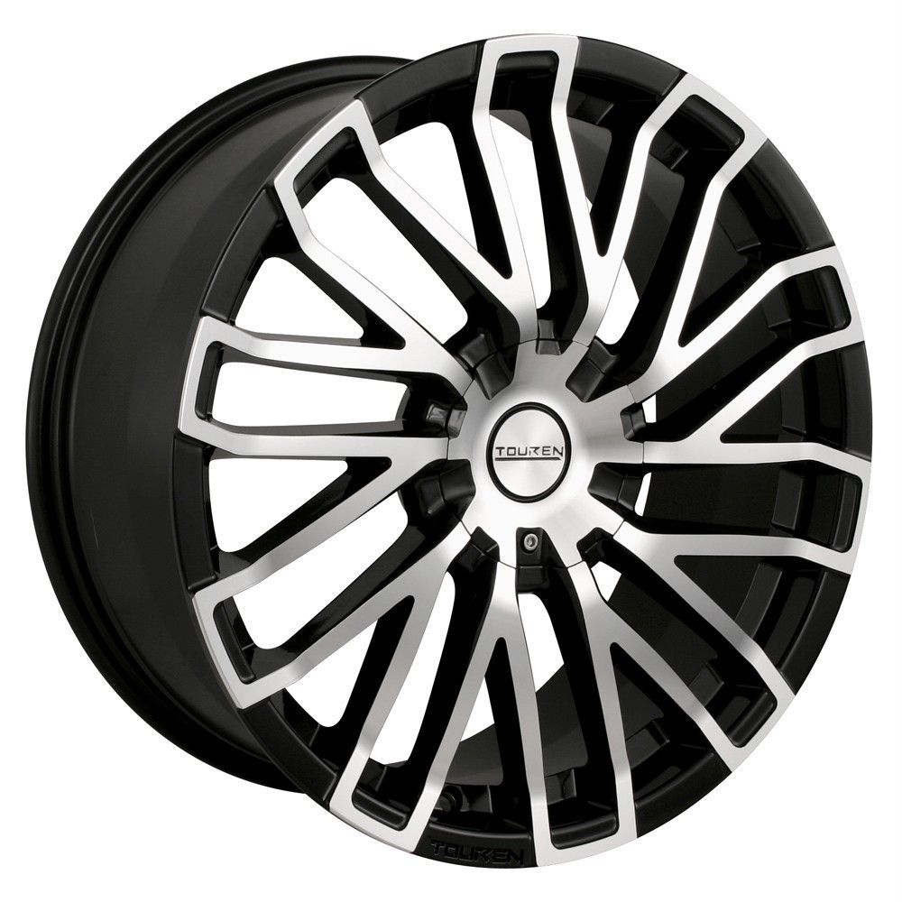 17 inch Touren TR4 Black Wheels Rims 5x112 Audi TTS Q5 Crossfire 57