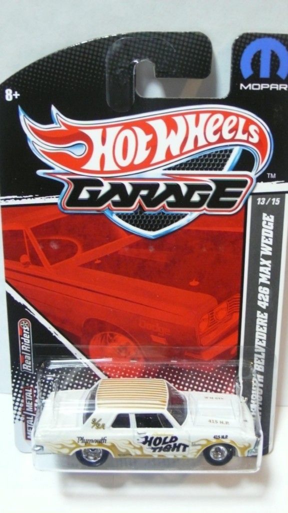 2011 Hot Wheels Garage 63 Plymouth Belvedere 426 Max Wedge 13 15