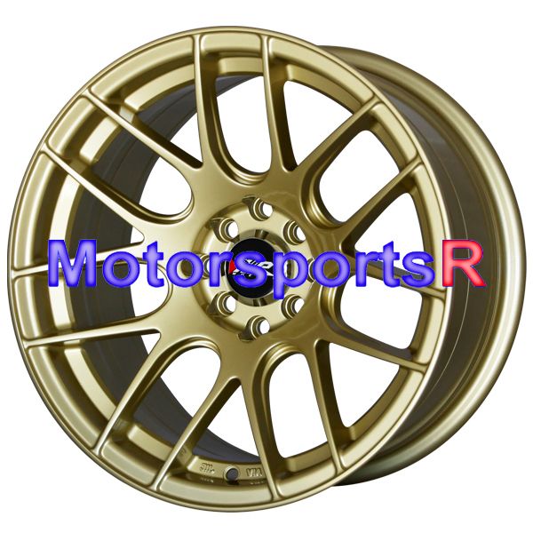 15 15x8 25 XXR 530 Gold Concave Rims Wheels Stance 4x100 Miata E30