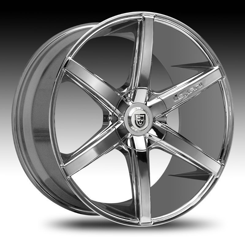 26 Lexani Wheels R 06 Chrome Rims Tire Navigator Escalade Range Rover