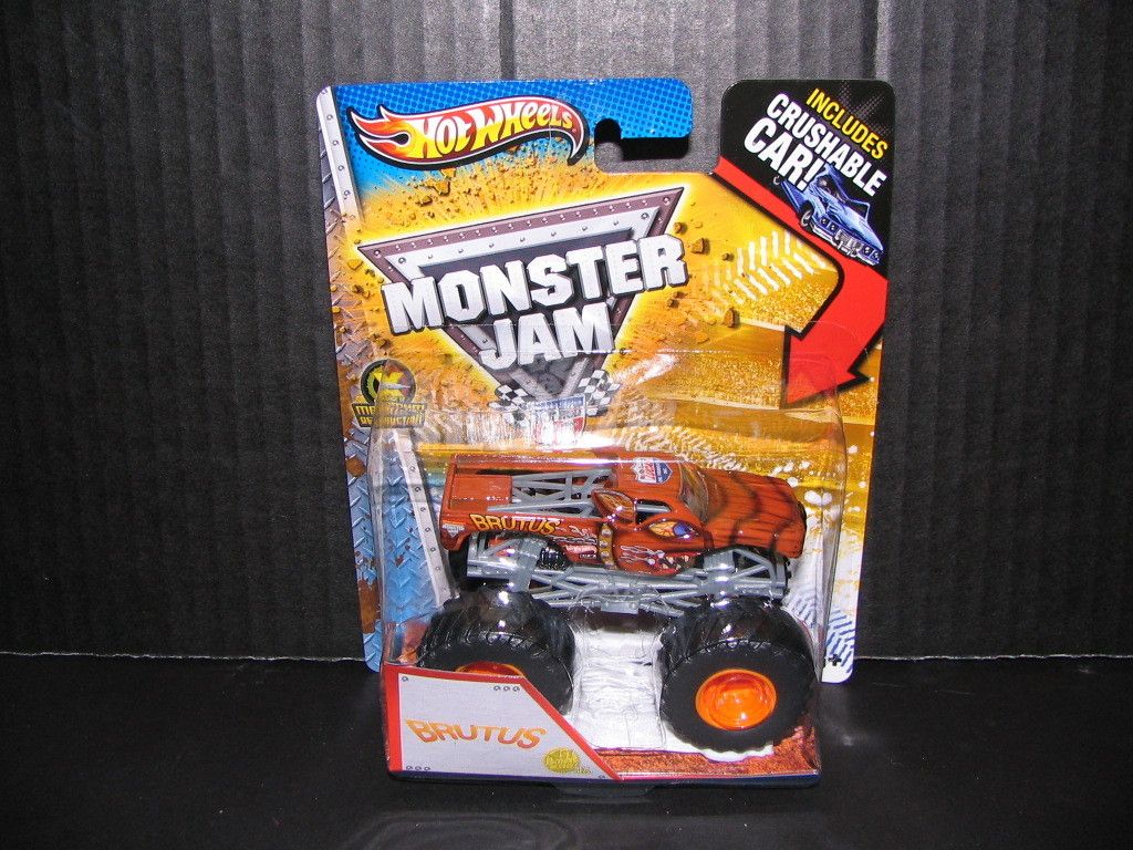 2013 Hot Wheels Monster Jam Brutus Monster Truck 1 64th Scale