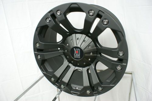 XD 778 Monster 18 Black Wheels Rims 5 6 8 Lug 18x9